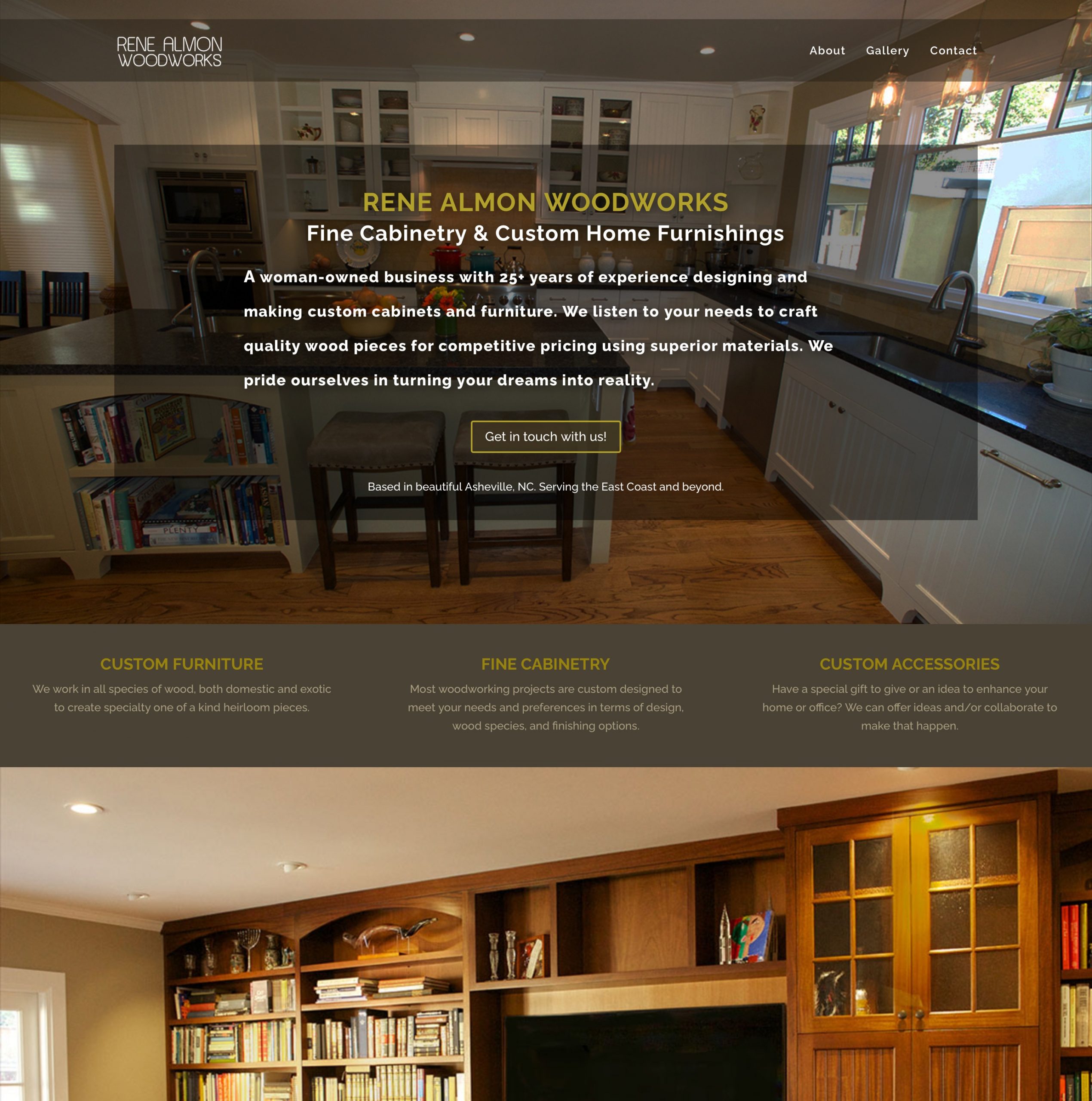 Rene Almon Woodworks website