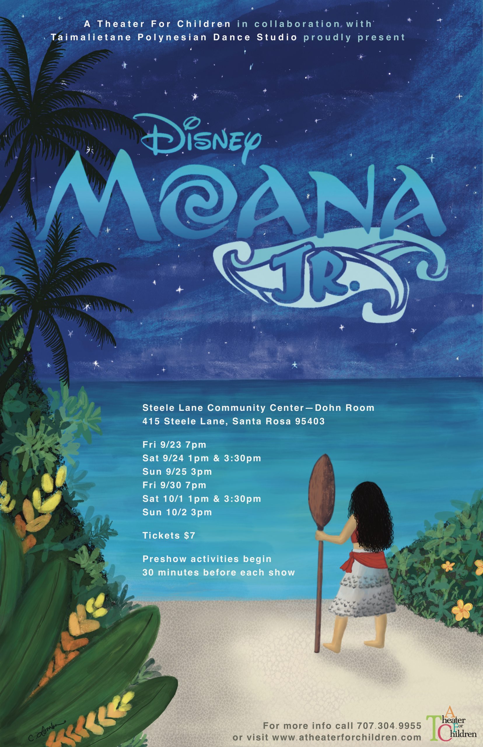 Moana Jr. promotional poster